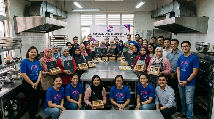Participants and volunteers at the workshop closing.