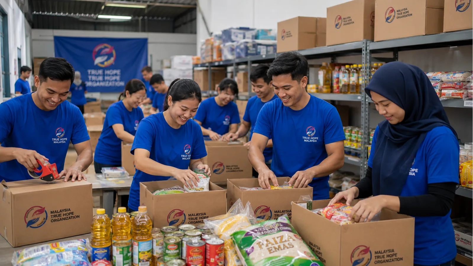 Food packing programme
